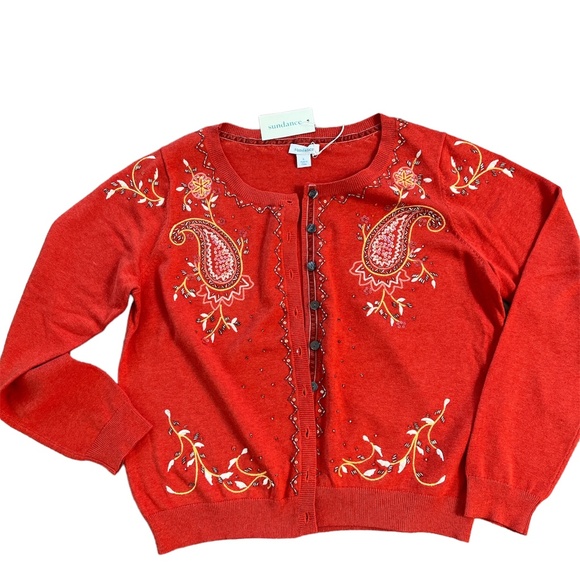 Sundance Salado Beaded Cardigan - Picture 1 of 8